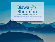 Tablet Screenshot of biswabhromon.com